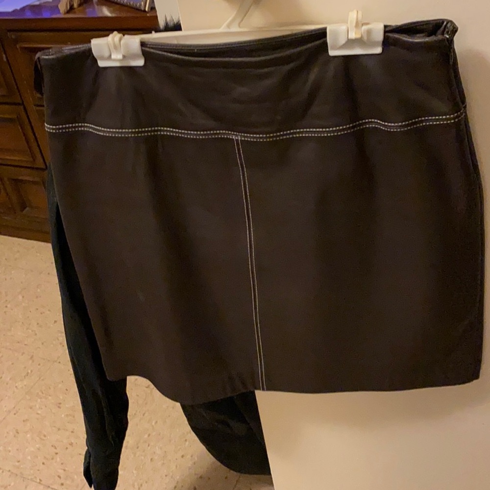 Brown skirt worn few times.